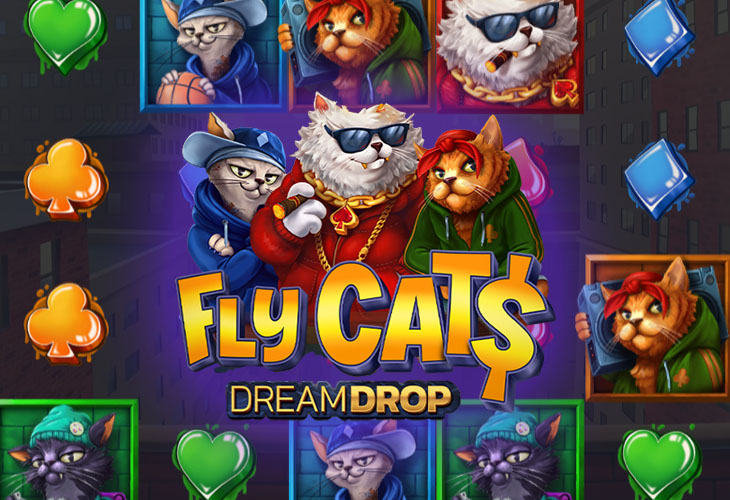 Игровой автомат Fly Cats Dream Drop Relax Gaming — Relax Gaming